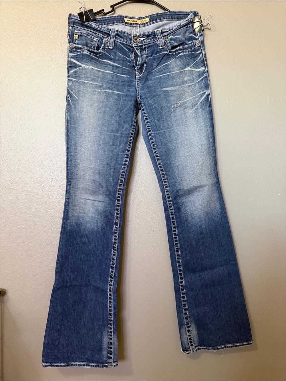 Women’s Big Star Medium Blue Bootcut Jeans